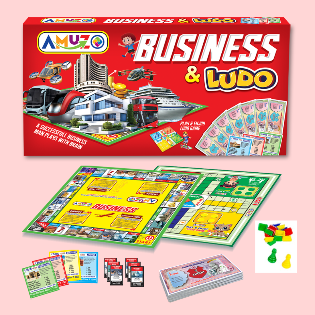 Business & Ludo Board Game – Fun, Strategy & Learning for All Ages