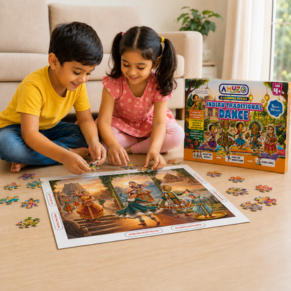 Amuzo India's Traditional Dance Form Learning Puzzle