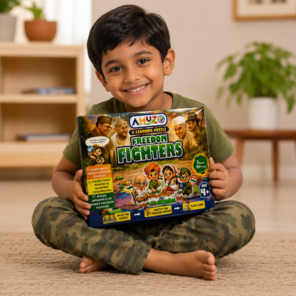 Amuzo Freedom Fighters Learning Puzzle