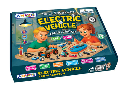 Scibox Electricity Explorer Kit – Fun & Safe Circuit Learning for Kids! 🔋💡